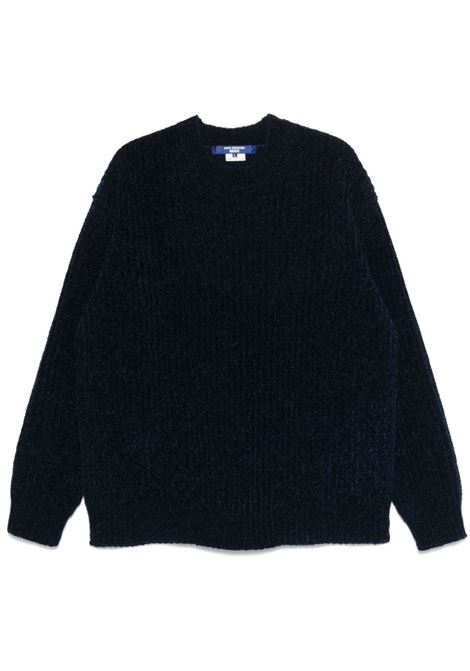 Maglione a coste in nero Junya watanabe - uomo